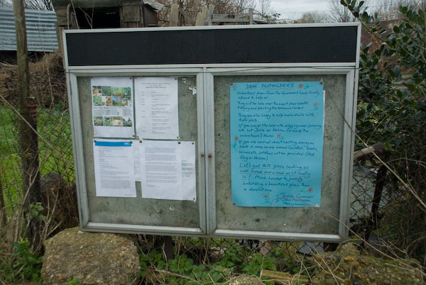 Manor Gardens Allotments Meeting © 2007, Peter Marshall