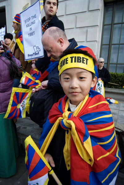 Free Tibet © 2007, Peter Marshall