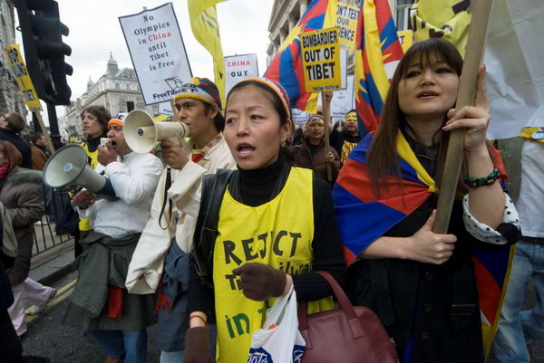 Free Tibet © 2007, Peter Marshall
