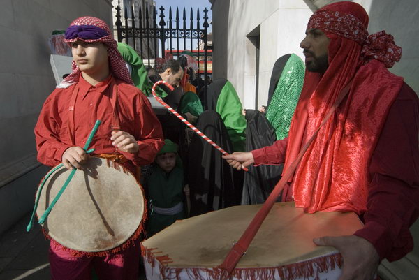 Arbaeen Procession, London © 2007, Peter Marshall