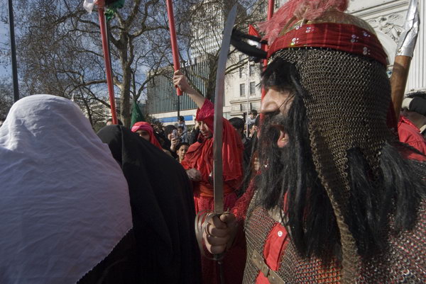 Arbaeen Procession, London © 2007, Peter Marshall