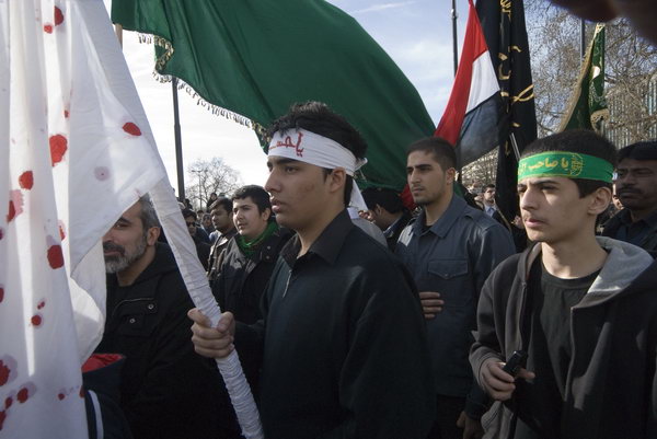 Arbaeen Procession, London © 2007, Peter Marshall