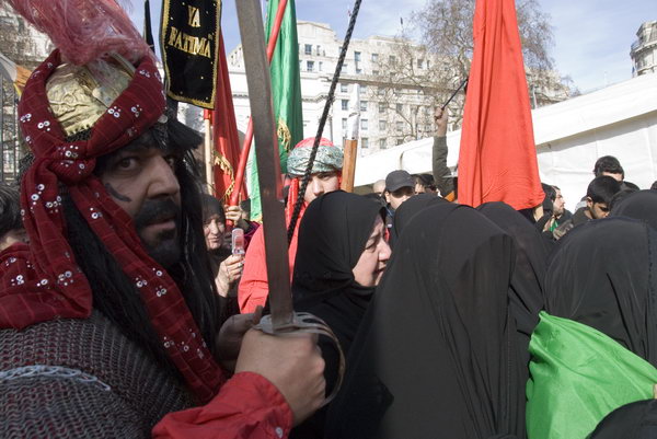 Arbaeen Procession, London © 2007, Peter Marshall