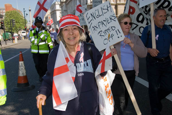 Justice for England March © 2007, Peter Marshall
