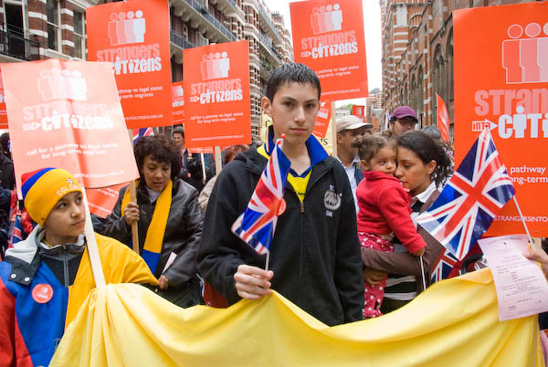 Strangers into Citizens March and Rally © 2007, Peter Marshall