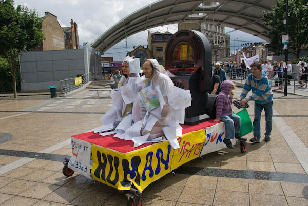 March of the Human Rights Jukebox © 2007, Peter Marshall