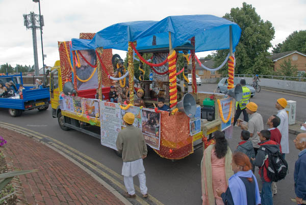 Janam Ashtami Shobha Yatra © 2007, Peter Marshall