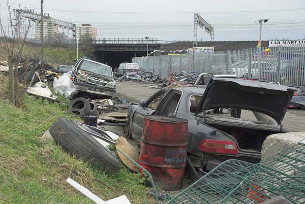 Stratford Marsh, London. (C) 2006, Peter Marshall